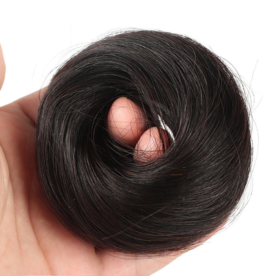 Φυσική μόδα μαλλιά Chignon μεγαλύτερη αναλογία μαλλιών 50% ανθεκτικό στη θερμότητα πλεονέκτημα