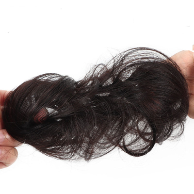 Φυσική μόδα μαλλιά Chignon μεγαλύτερη αναλογία μαλλιών 50% ανθεκτικό στη θερμότητα πλεονέκτημα