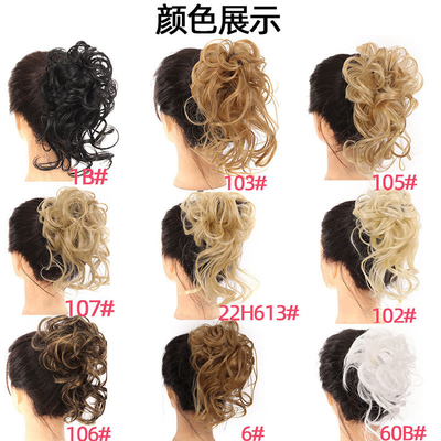 Ελαφριά συνθετικά μαλλιά πλεγμένα Chignon για τα πρότυπα 0,02kg