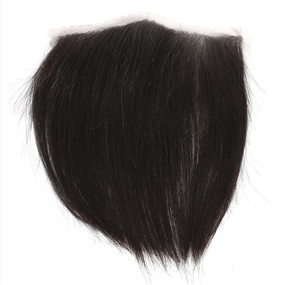Φυσικό χρώμα Τούπη ανδρών με Custom Slicked Back Style 100% Ανθρώπινη μαλλιά Δαντέλα Topper