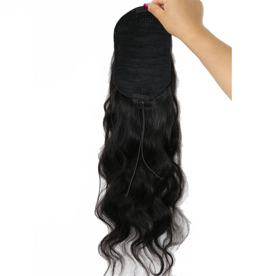 Προσαρμοσμένο Body Wave Wrap μαύρο μαλλί με πλεονέκτημα χωρίς ρίψη και μπλέξιμο