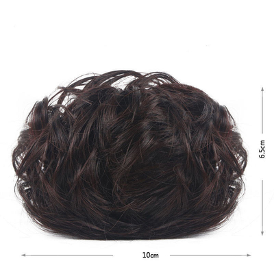 Αποδεκτό OEM/ODM Συνθετικό Donut Μαλλιά Messy Bun Για Hair Piece Επέκτασης Chignon