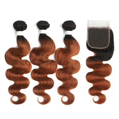 Remy Hair Body Wave Style Brazilian Ombre Hair Extension 20 πακέτα 1kg δωρεάν αποστολή