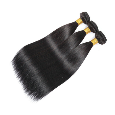 Πλήρης κουτίκουλα Remy Hair Extension Weaves Bundle Vendor Ινδική Καμπότζη φυσική ευθεία