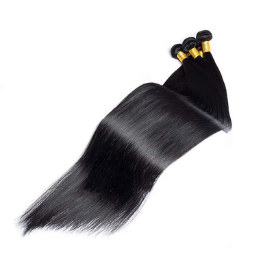 Πλήρης κουτίκουλα Remy Hair Extension Weaves Bundle Vendor Ινδική Καμπότζη φυσική ευθεία