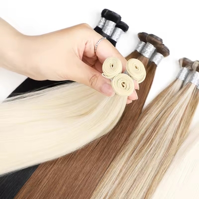 100% Remy μαλλιά παρθένα Genius Weft Raw ανθρώπινο μαλλί Bundle διάφορα στυλ Κατηγορία παρθένα μαλλιά