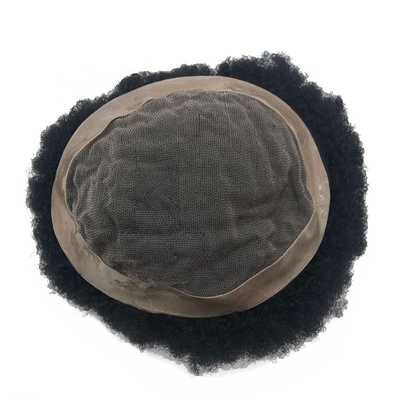 Remy Hair Full Swiss Lace Base Dreadlock Toupee 60% πυκνότητα Ανθρώπινα μαλλιά για άνδρες