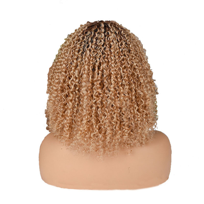 250% πυκνότητα Afro Kinky Short Curly Pixie Κόψτε ανθρώπινες τρίχες περούκες για μαύρες γυναίκες από πάνω