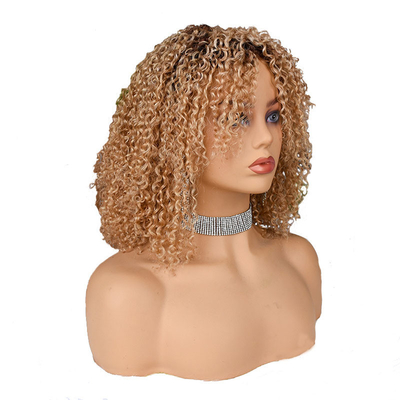 250% πυκνότητα Afro Kinky Short Curly Pixie Κόψτε ανθρώπινες τρίχες περούκες για μαύρες γυναίκες από πάνω