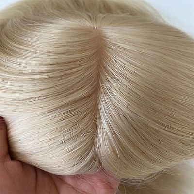 130% πυκνότητα παρθένων μαλλιών από μετάξι, με βάση τα ανθρώπινα μαλλιά.