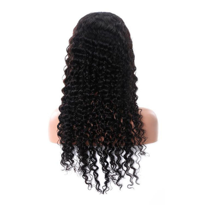 12-14 ιντσών Ιταλικό Raw Pre Pluck Yaki Kinky Στενό 360 HD Ελβετικό Full Lace Μετωπική Παπούτσι Ανθρώπινου Μαλλιού