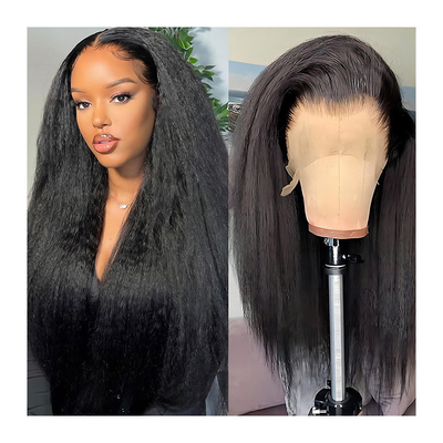 Yaki Bone Straight Lace Μπροστά Βιετναμέζικο Raw Βιετναμέζικο Human Hair Wig